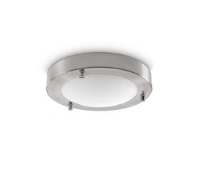 Artdelight Plafondlamp Yuca Ø 18 cm 10 Watt mat chroom Artdelight Plafondlamp Yuca Ø 18 cm 10 Watt mat chroom