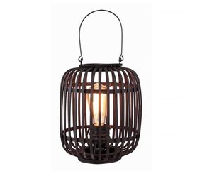 Freelight Tafellamp Treccia Rotan H 26 cm zwart Freelight Tafellamp Treccia Rotan H 26 cm zwart