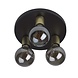 Ylumen Plafondlamp Basiq 3 lichts Ø 25 cm excl. E27 zwart goud Ylumen Plafondlamp Basiq 3 lichts Ø 25 cm excl. E27 zwart goud