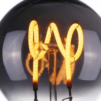 Lamp LED E14 kogel 4W 60 LM 2200K Dimbaar rook