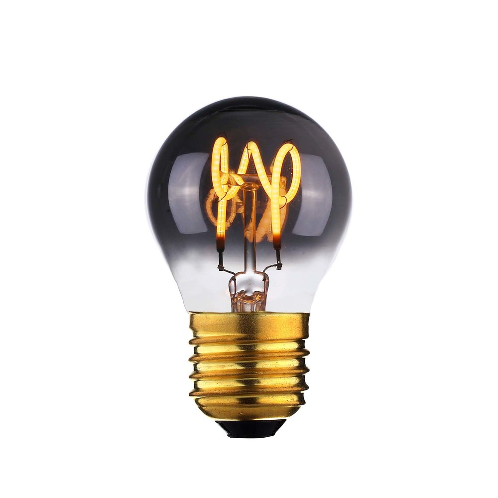 aanvaarden toegang Trek Lamp LED E27 kogel 4W 60 LM 2200K Dimbaar rook Highlight L2506.19 -  Lamponline.nl
