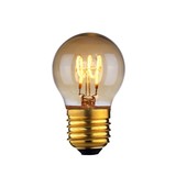 Highlight Lamp LED E27 kogel 4W 120 LM 2200K Dimbaar amber Highlight Lamp LED E27 kogel 4W 120 LM 2200K Dimbaar amber