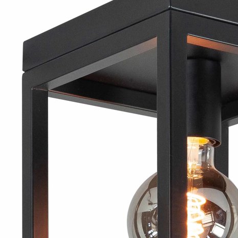 Highlight Plafondlamp Fragola B 20 cm H 25 cm zwart Highlight Plafondlamp Fragola B 20 cm H 25 cm zwart