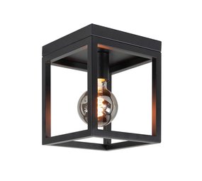 Highlight Plafondlamp Fragola B 20 cm H 25 cm zwart