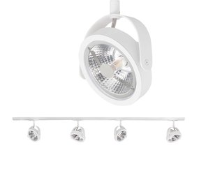 Highlight Railsysteem Trackline 150 cm + 4 Malta spots wit Highlight Railsysteem Trackline 150 cm + 4 Malta spots wit