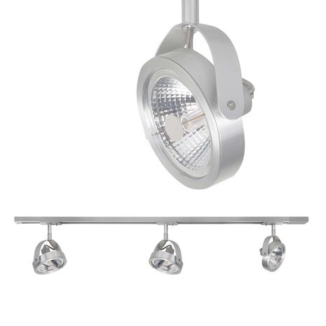 Highlight Railsysteem Trackline 100 cm + 3 Malta spots mat chroom Highlight Railsysteem Trackline 100 cm + 3 Malta spots mat chroom