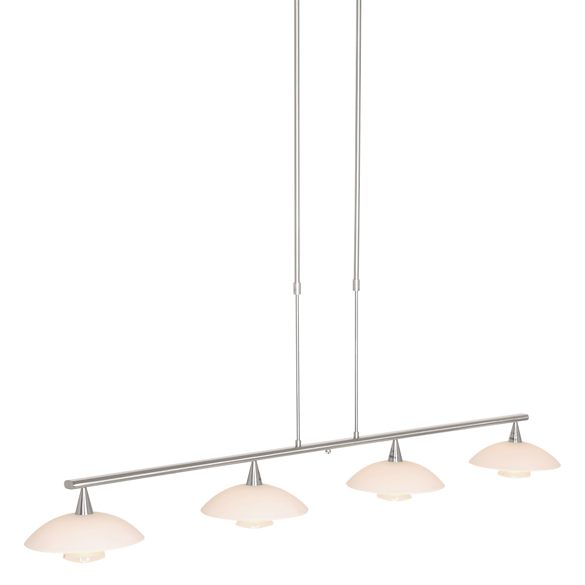 Steinhauer Hanglamp tallerken LED 2658st staal Steinhauer Hanglamp tallerken LED 2658st staal