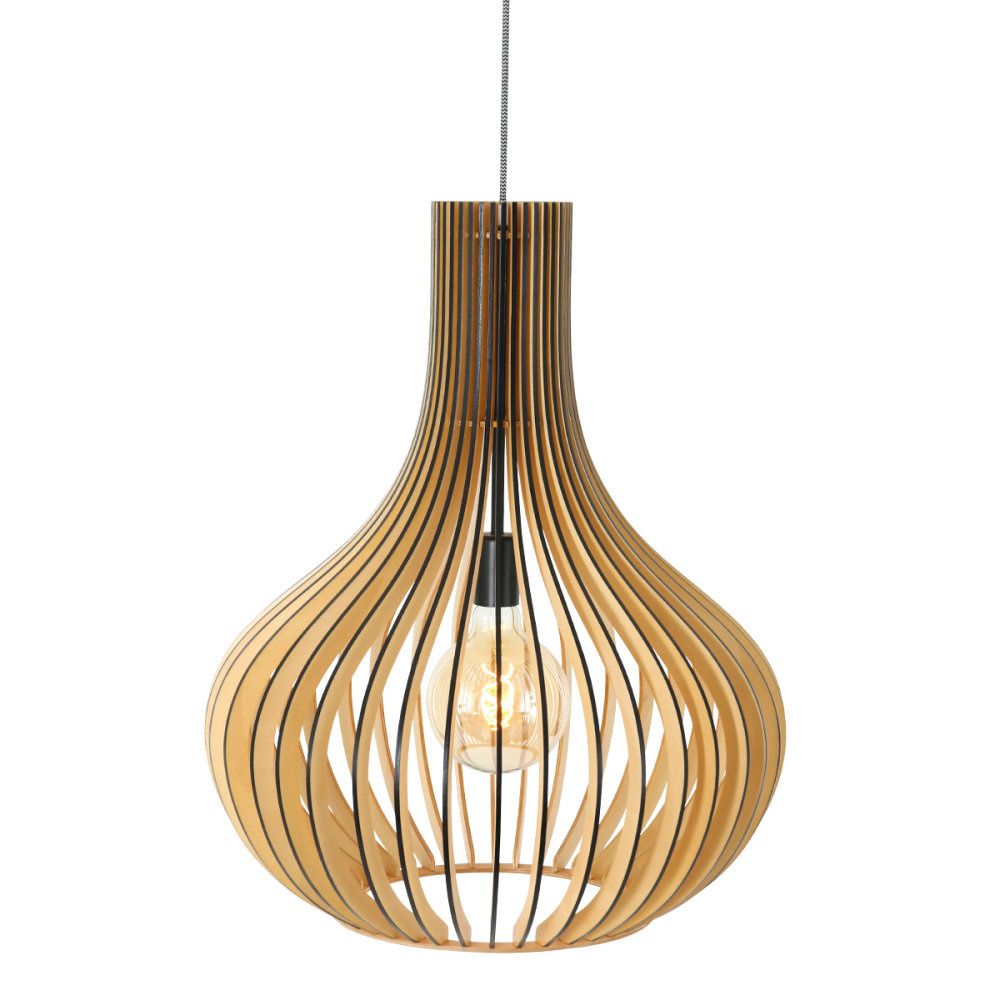 Steinhauer Hanglamp smukt 2697be populierenhout Steinhauer Hanglamp smukt 2697be populierenhout