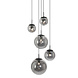 Steinhauer Hanglamp bollique Ø 60 cm 2730 zwart Steinhauer Hanglamp bollique Ø 60 cm 2730 zwart