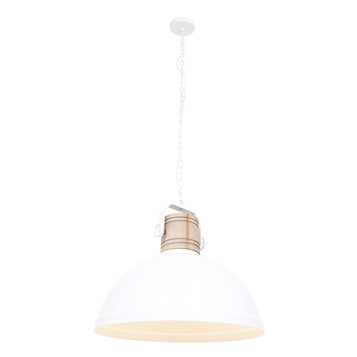 Mexlite Hanglamp mexlite gearwood 3000w wit Mexlite Hanglamp mexlite gearwood 3000w wit