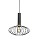 Mexlite Hanglamp mexlite aureole 3071zw zwart Mexlite Hanglamp mexlite aureole 3071zw zwart
