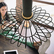Mexlite Hanglamp mexlite aureole 3071zw zwart Mexlite Hanglamp mexlite aureole 3071zw zwart