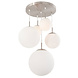 Steinhauer Hanglamp bollique Ø 60 cm 7376 staal Steinhauer Hanglamp bollique Ø 60 cm 7376 staal
