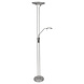 Mexlite Vloerlamp Biron H 180 cm DIM mat chroom Mexlite Vloerlamp Biron H 180 cm DIM mat chroom