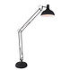 Mexlite Vloerlamp mexlite office magna 7632zw zwart Mexlite Vloerlamp mexlite office magna 7632zw zwart