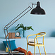 Mexlite Vloerlamp mexlite office magna 7632zw zwart Mexlite Vloerlamp mexlite office magna 7632zw zwart