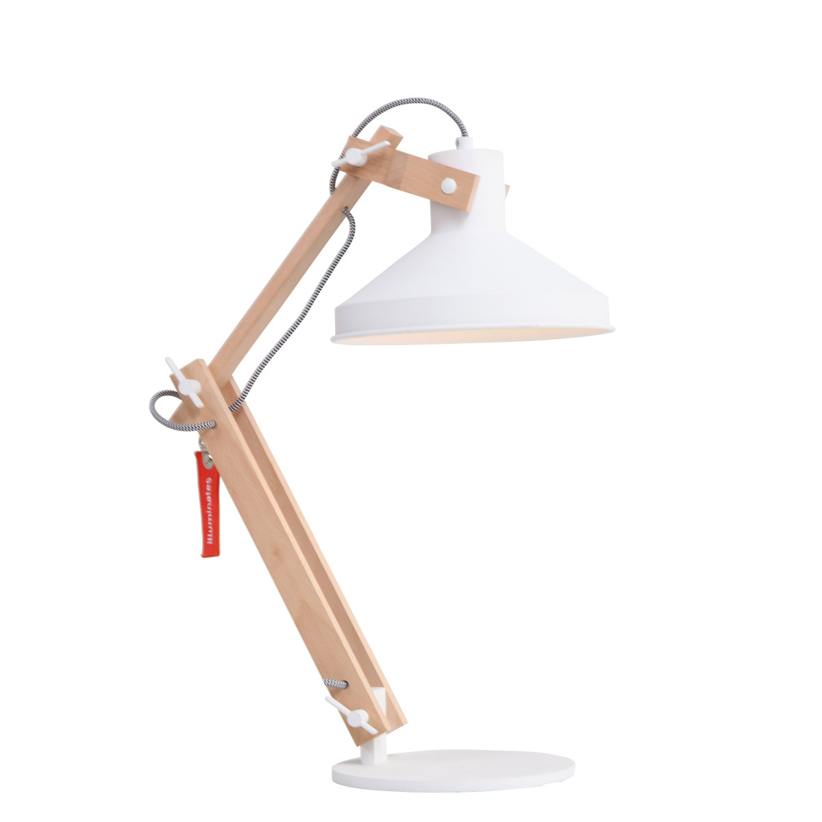 Anne Light & home Tafellamp woody 7866be beige Anne Light & home Tafellamp woody 7866be beige