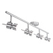 Steinhauer Spot natasja LED 7904st staal Steinhauer Spot natasja LED 7904st staal