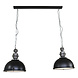 Steinhauer Hanglamp industrieel 7979 zwart Steinhauer Hanglamp industrieel 7979 zwart