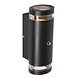 Steinhauer Buitenlamp Panay incl. LED 2 lichts dag nacht sensor zwart Steinhauer Buitenlamp Panay incl. LED 2 lichts dag nacht sensor zwart