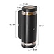 Steinhauer Buitenlamp Panay incl. LED 2 lichts dag nacht sensor zwart Steinhauer Buitenlamp Panay incl. LED 2 lichts dag nacht sensor zwart
