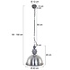Steinhauer Hanglamp industrieel bikkel 7586st staal Steinhauer Hanglamp industrieel bikkel 7586st staal
