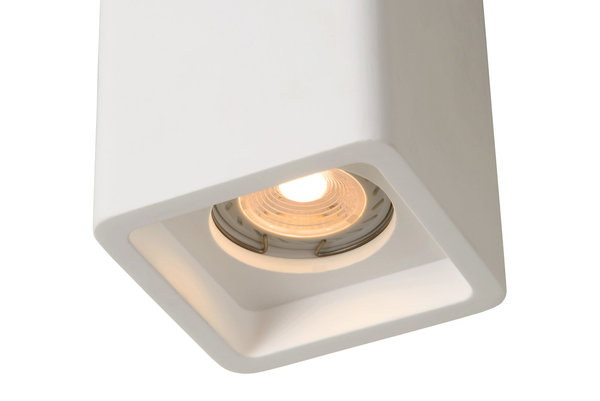 Lucide GIPSY - Plafondspot - 1xGU10 - Wit Lucide GIPSY - Plafondspot - 1xGU10 - Wit
