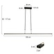 Steinhauer Hanglamp Zelena L 155 cm 7971zw zwart Steinhauer Hanglamp Zelena L 155 cm 7971zw zwart