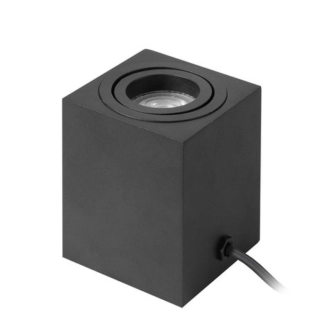 Highlight Tafellamp Rebel vierkant B 8 cm zwart Highlight Tafellamp Rebel vierkant B 8 cm zwart