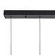 Highlight Hanglamp Singapore 5 lichts L 110 cm zwart Highlight Hanglamp Singapore 5 lichts L 110 cm zwart