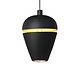 Highlight Hanglamp Kobe 3 lichts Ø 30 cm zwart Highlight Hanglamp Kobe 3 lichts Ø 30 cm zwart