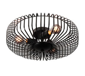 Highlight Plafondlamp Nino Ø 45 cm zwart