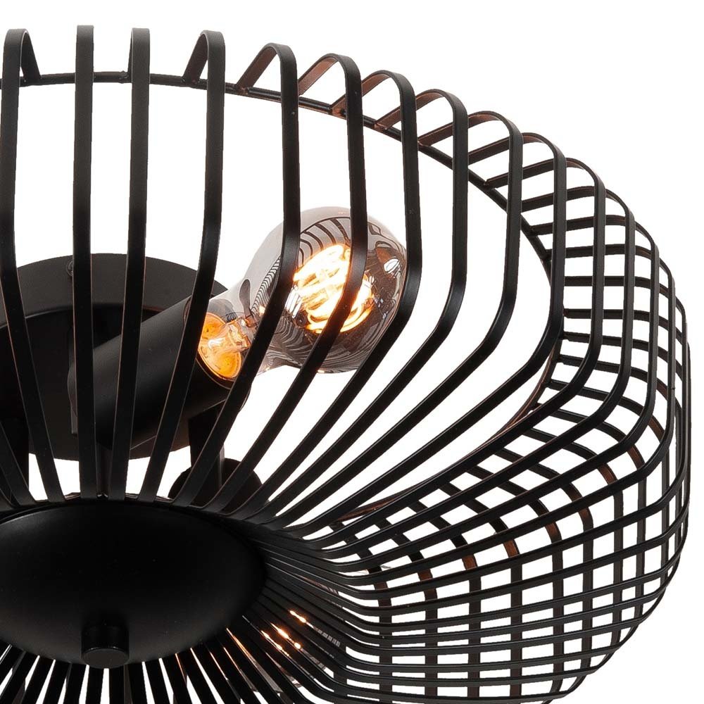 Highlight Plafondlamp Nino Ø 45 cm zwart