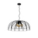 Lucide ELODIE - Hanglamp - Ø 76 cm - 3xE27 - Zwart Lucide ELODIE - Hanglamp - Ø 76 cm - 3xE27 - Zwart