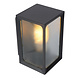 Lucide CAGE - Wandlamp Buiten - LED - 1xE27 - IP44 - Antraciet Lucide CAGE - Wandlamp Buiten - LED - 1xE27 - IP44 - Antraciet