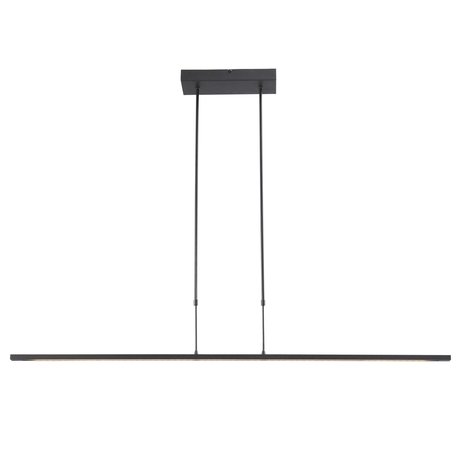 Masterlight Hanglamp Real 2 LED 130 cm zwart nikkel Masterlight Hanglamp Real 2 LED 130 cm zwart nikkel