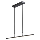 Masterlight Hanglamp Real 2 LED 100 cm zwart nikkel Masterlight Hanglamp Real 2 LED 100 cm zwart nikkel