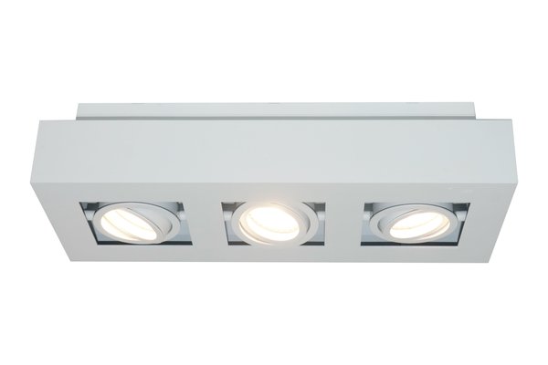 Artdelight Spot Bosco 3 lichts L 36 cm B 14 cm wit Artdelight Spot Bosco 3 lichts L 36 cm B 14 cm wit