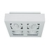 Spot Bosco 4 lichts L 25 cm B 25 cm wit Spot Bosco 4 lichts L 25 cm B 25 cm wit