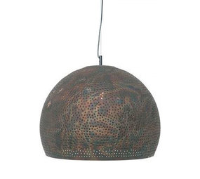 Freelight Hanglamp Fori Ø 45 cm bruin zwart Freelight Hanglamp Fori Ø 45 cm bruin zwart