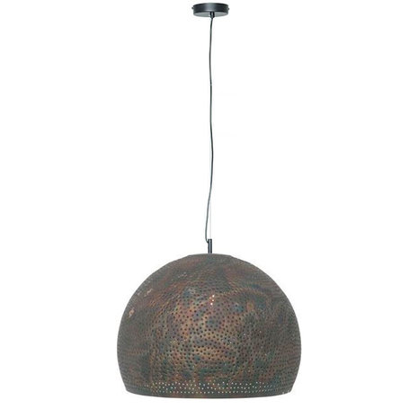 Freelight Hanglamp Fori Ø 45 cm bruin zwart Freelight Hanglamp Fori Ø 45 cm bruin zwart