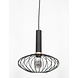 Mexlite Hanglamp mexlite aureole 3071zw zwart Mexlite Hanglamp mexlite aureole 3071zw zwart
