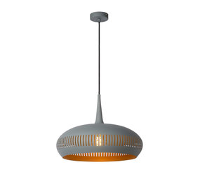 Lucide RAYCO - Hanglamp - Ø 45 cm - 1xE27 - Grijs Lucide RAYCO - Hanglamp - Ø 45 cm - 1xE27 - Grijs