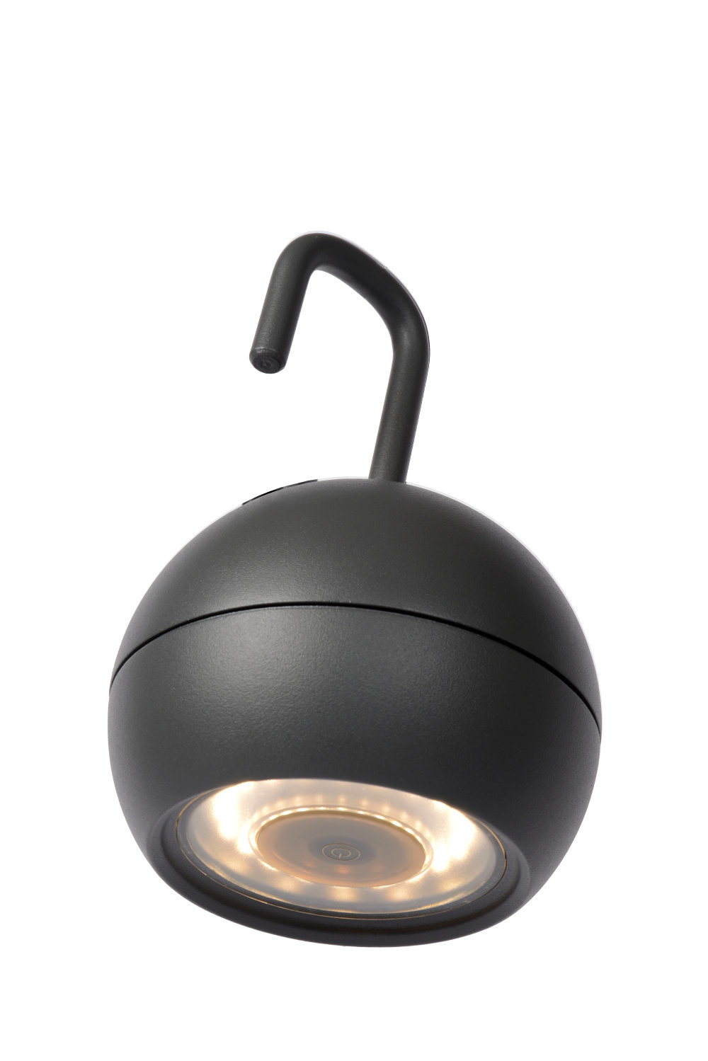 Lucide SPHERE - Hanglamp Buiten - Ø 10,2 cm - LED Dimb. - 1x2W 2700K - IP54 - Antraciet