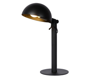 Lucide AUSTIN - Tafellamp - Ø 20 cm - 1xE27 - Zwart Lucide AUSTIN - Tafellamp - Ø 20 cm - 1xE27 - Zwart