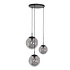 Hanglamp bollique Ø 40 cm 3 lichts 3123 zwart Hanglamp bollique Ø 40 cm 3 lichts 3123 zwart