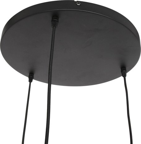 Steinhauer Hanglamp bollique Ø 40 cm 3 lichts 3123 zwart