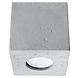 Sollux Plafondlamp Quad beton Sollux Plafondlamp Quad beton