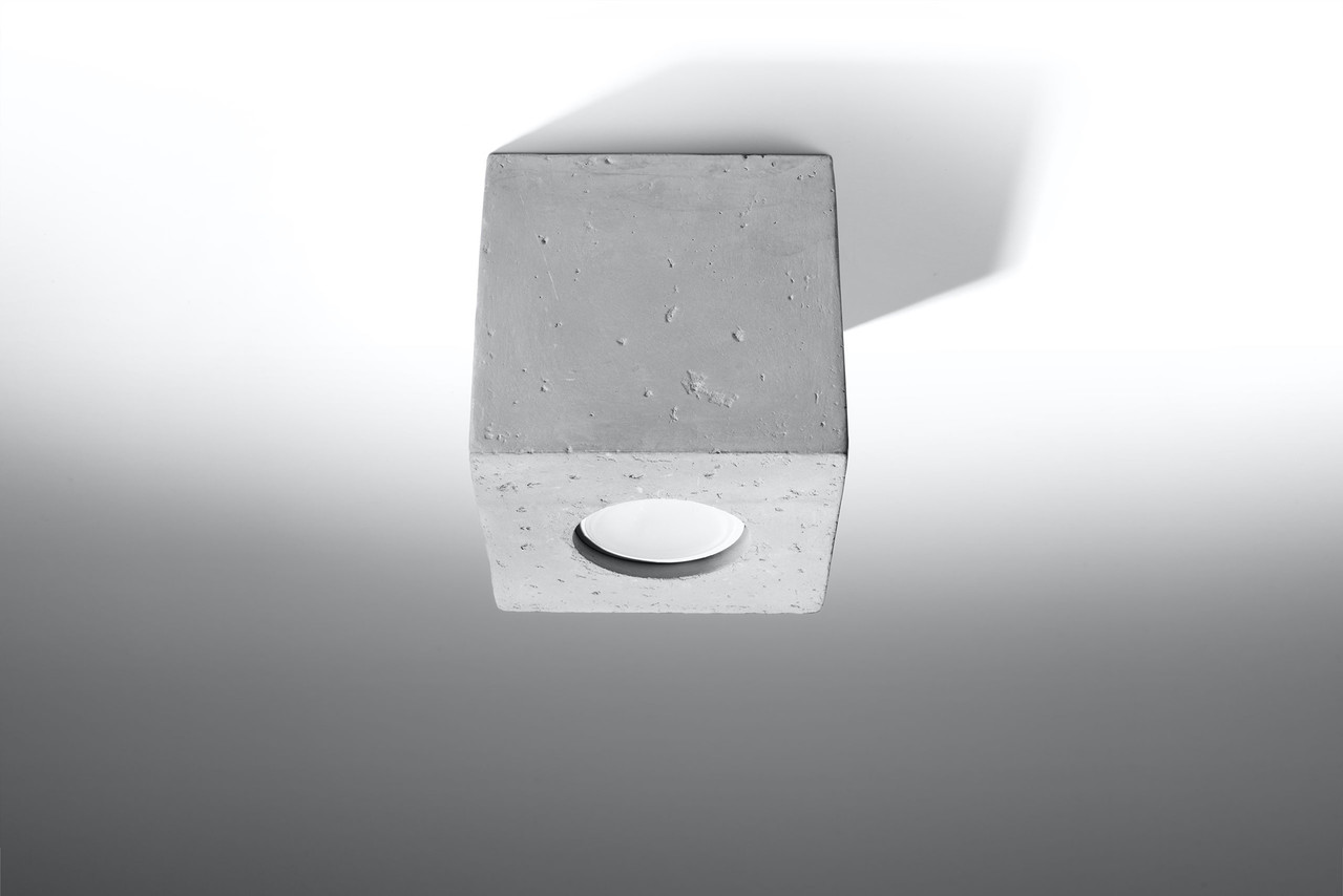 Sollux Plafondlamp Quad beton Sollux Plafondlamp Quad beton