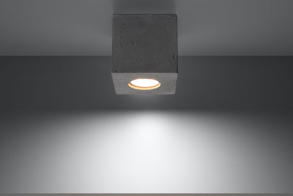 Sollux Plafondlamp Quad beton Sollux Plafondlamp Quad beton